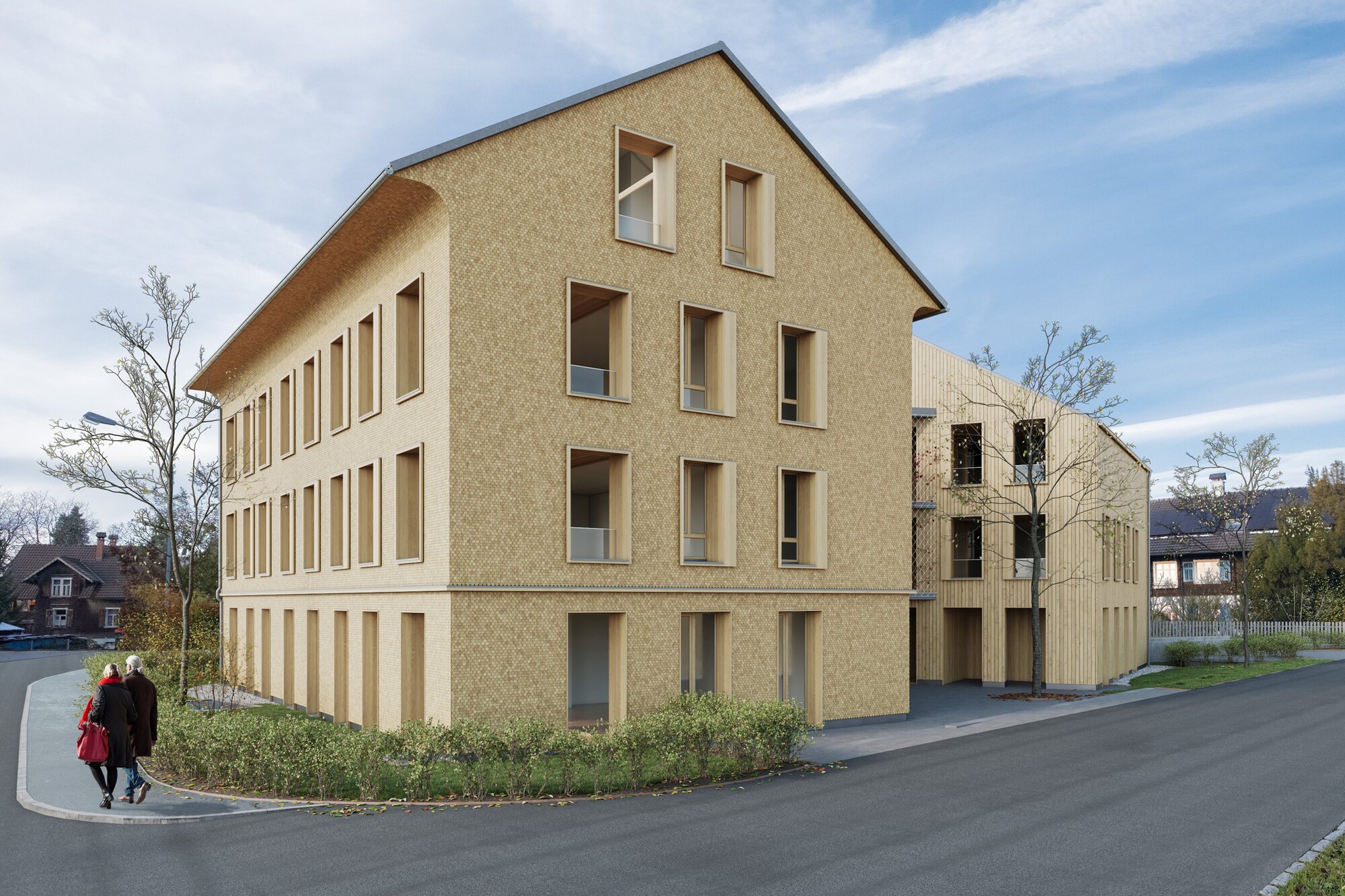 Förstergasse – Straßenansicht