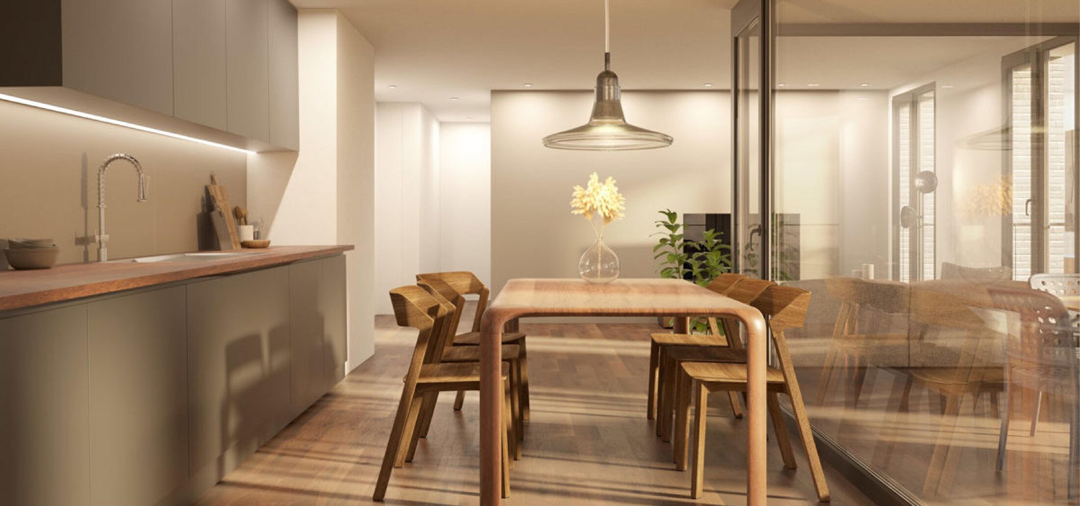 Rohrbach – Küche mit Loggia